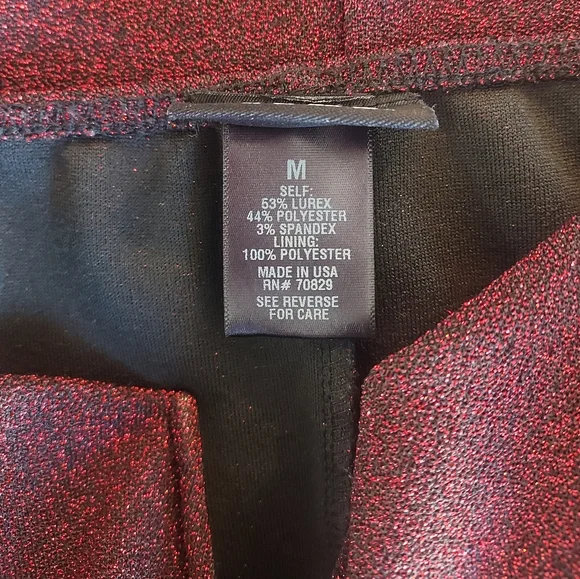 Rue 21, beautiful burgundy, size medium party dress - Picture 7 of 7